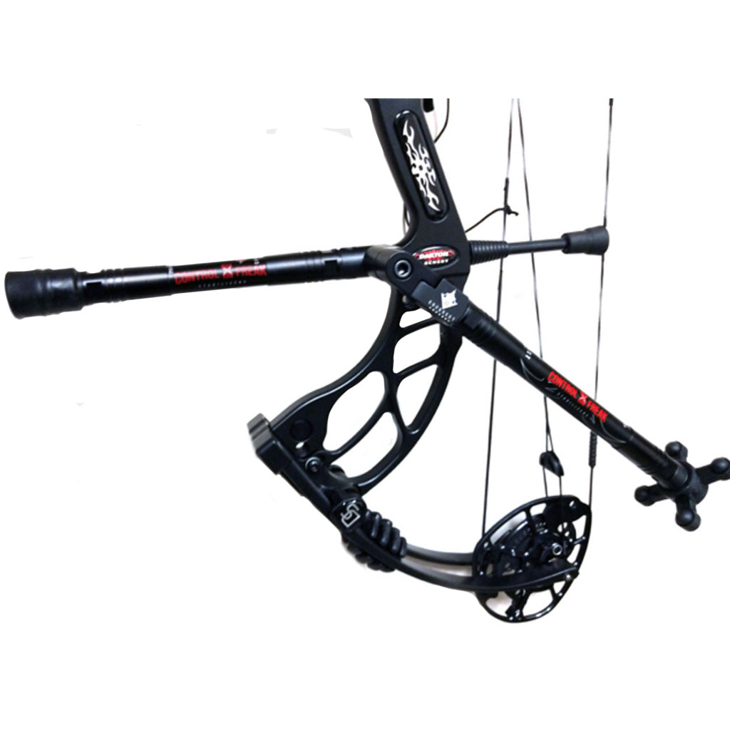 Conquest Control Freak .750 Hunting Stabilizer Kit Black 12 in. 10 in. V-Lock