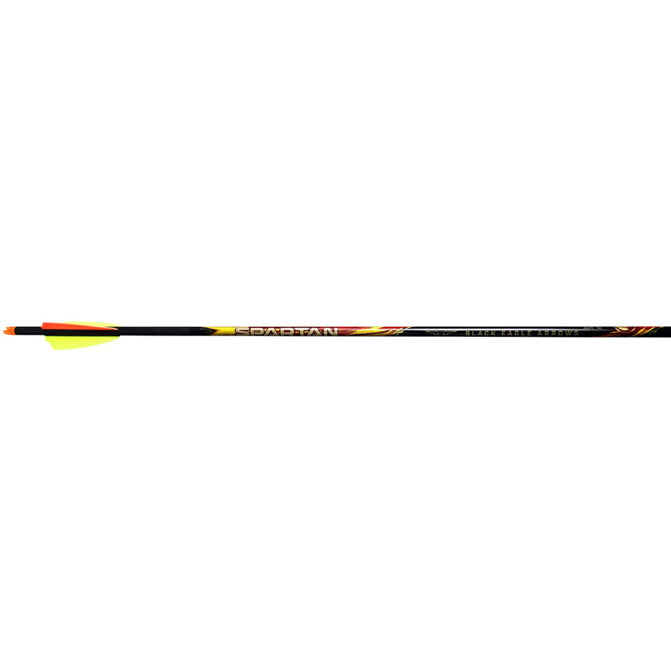 Black Eagle Spartan 250 Spine .001 2.5 in. Vane Arrows 6 Pack
