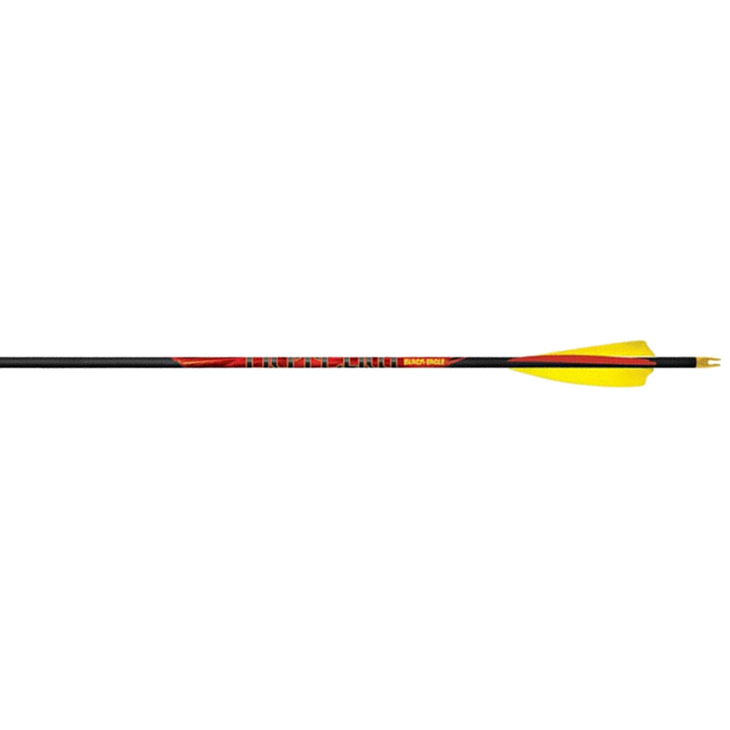 Black Eagle Outlaw Fletched Hunting Arrows 400 Spine 3 in. Feathers 6 pk.