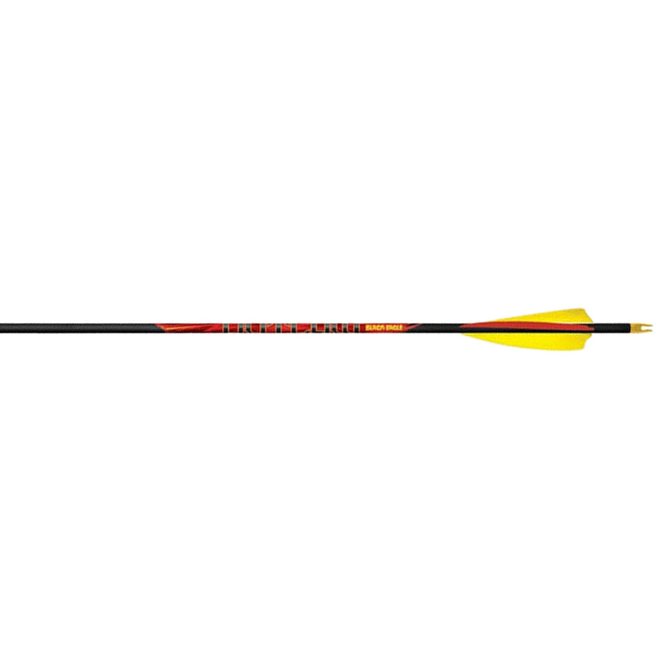 Black Eagle Outlaw Fletched Hunting Arrows 500 Spine 3 in. Feathers 6 pk.