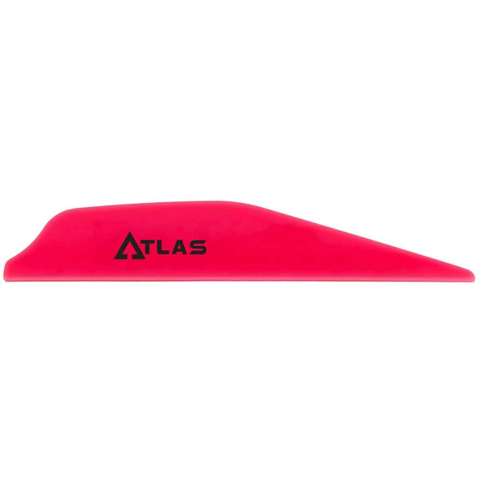 Bohning Atlas Vanes 100pk - Hot Pink