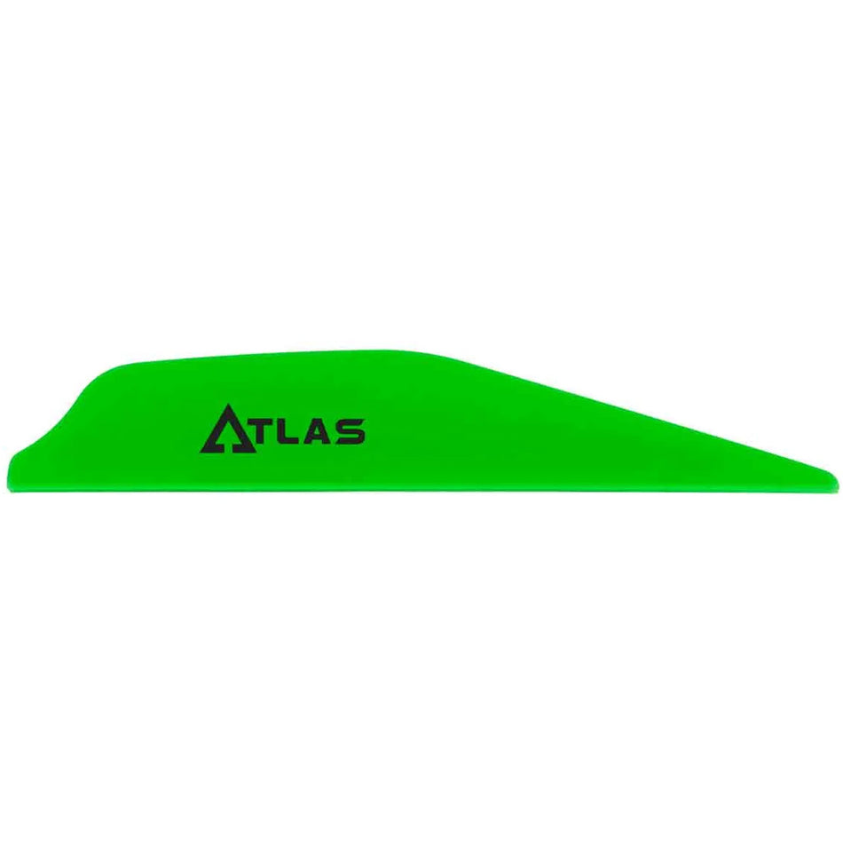 Bohning Atlas Vanes 100pk - Neon Green