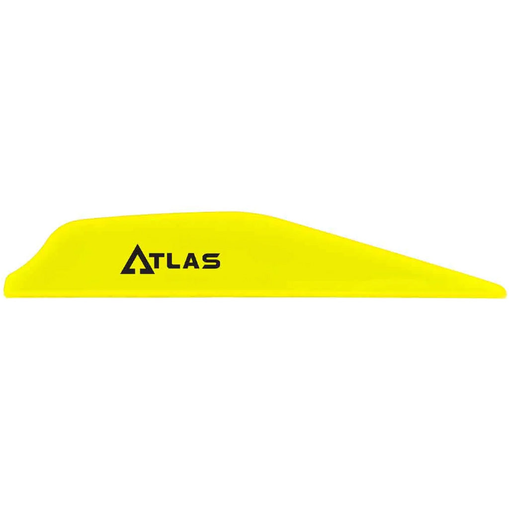 Bohning Atlas Vanes 100pk - Neon Yellow