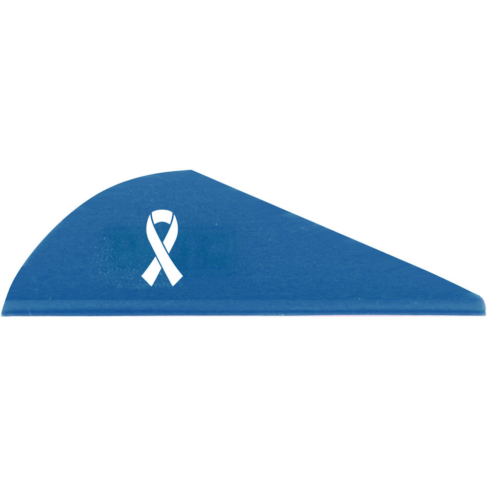 Bohning Blazer Vanes 36 pk. Awareness Blue