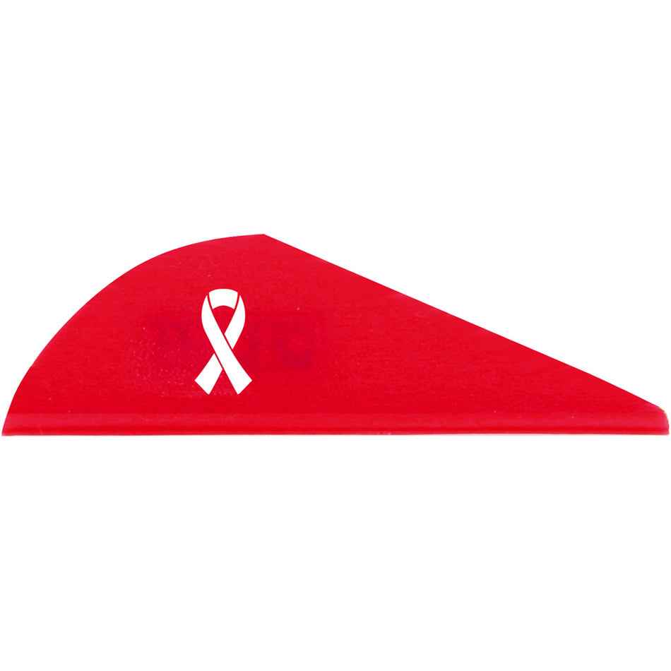 Bohning Blazer Vanes 36 pk. Awareness Neon Red