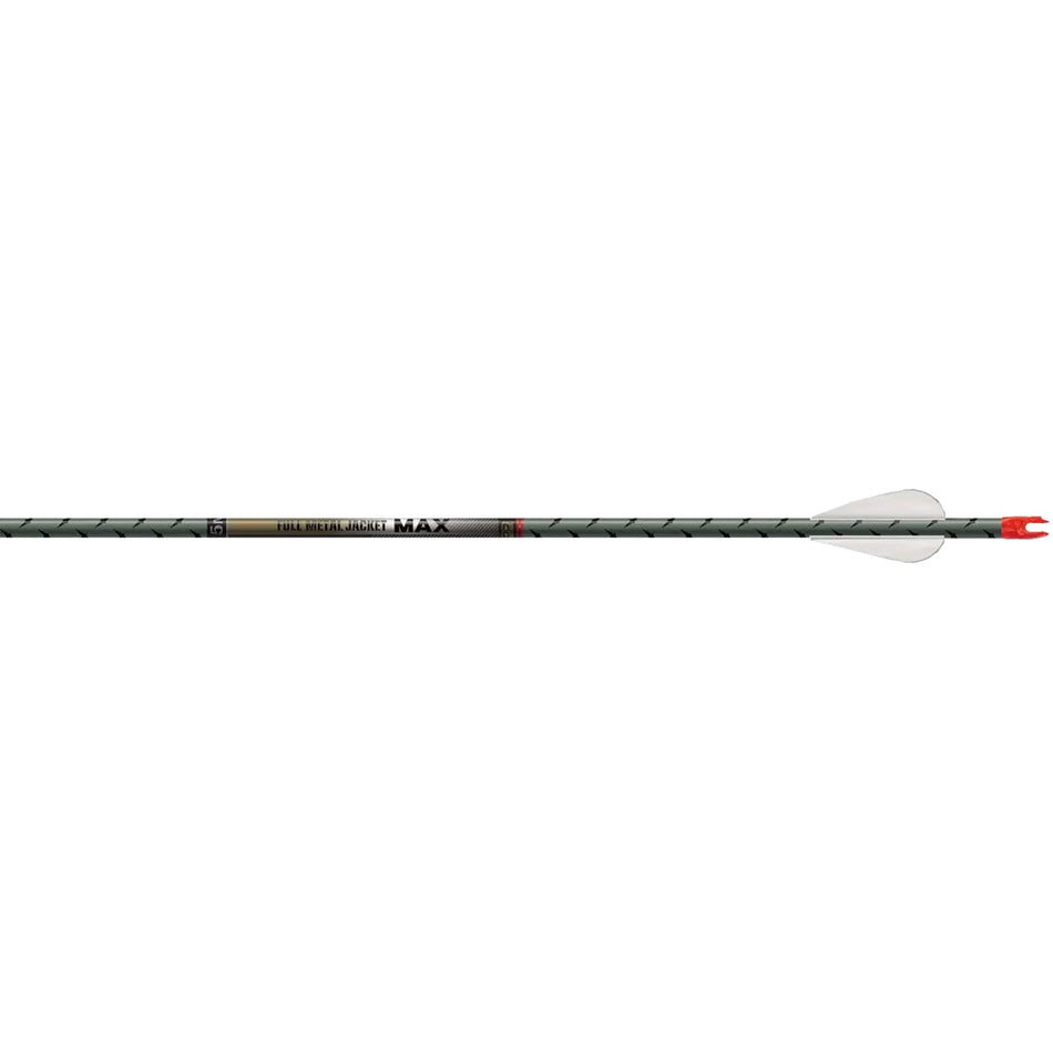 Easton 5mm FMJ Max Carbon Hunting Arrows 200 Spine with Half Outs 6 pk.