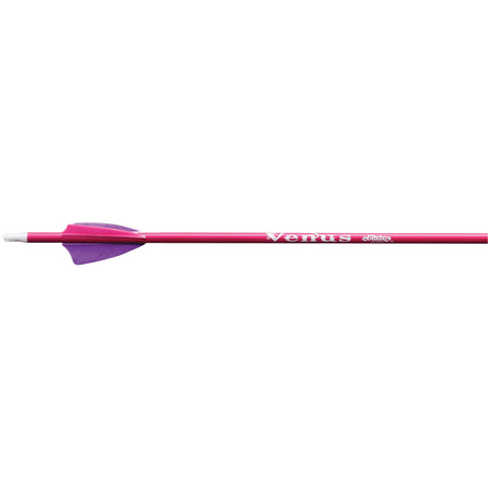 Victory Venus Youth Pink Carbon Arrows 3 pk. for Compound and Recurve