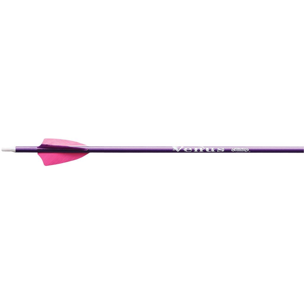 Victory Venus Youth Purple Carbon Arrows 3 pk. for Compound and Recurve