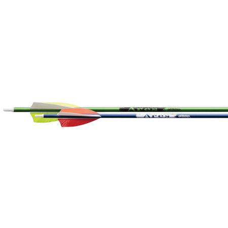 Victory Ares Youth Blue/Green Carbon Arrows 72 pk. for Compound and Recurve
