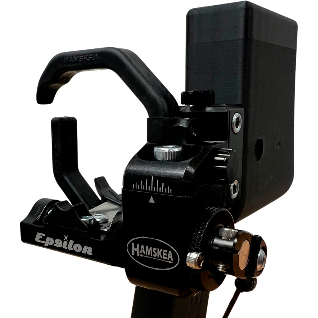 Hamskea V2 Epsilon Right-Handed Arrow Rest with COR Riser Interface Black