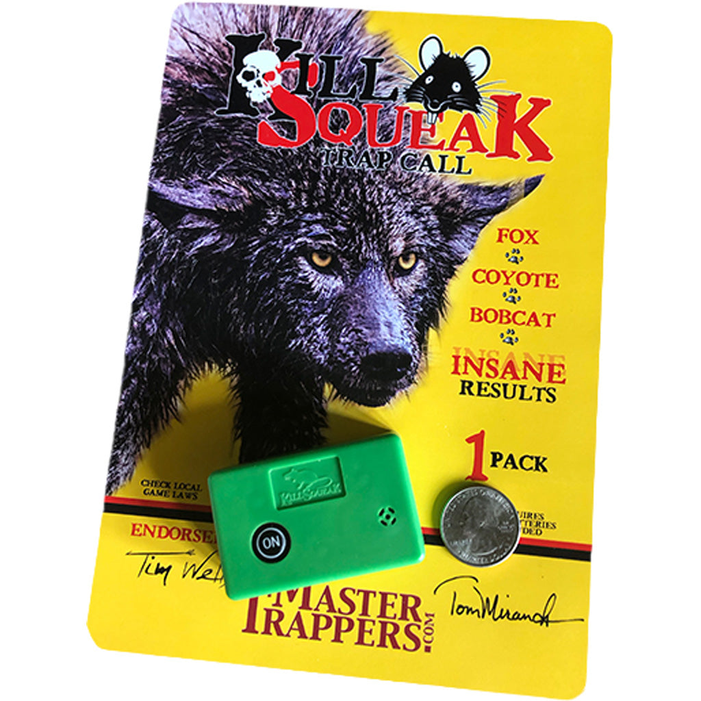 Tom Miranda Kill Squeak Predator Lure Call for Live Traps