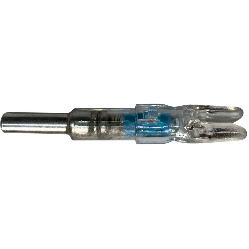 Flex Fletch LIT Auto-On Lighted Nocks .204 Blue 3 pk.