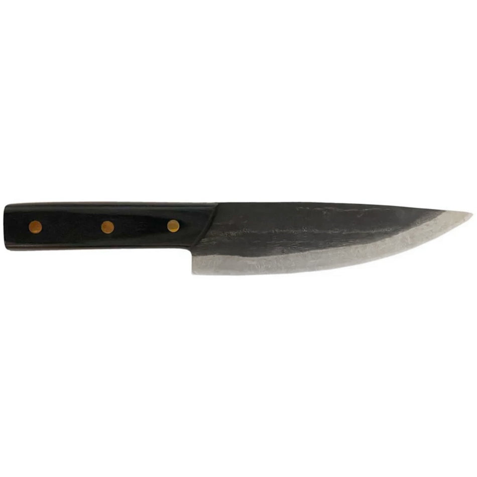 WatchFire Stozer Butcher Knife 7Cr17MoV Stainless Steel with Canvas Sheath