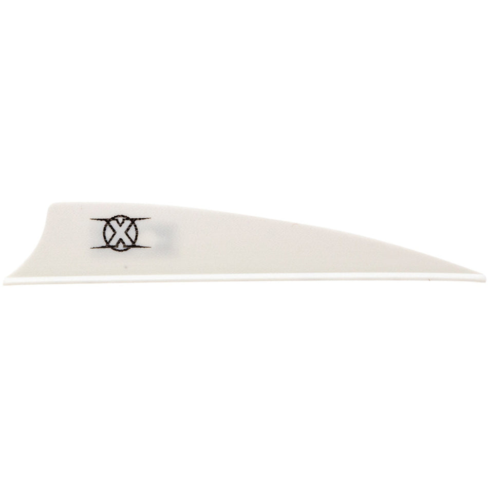 Bohning 3 in. White Shield Cut X Vanes 36 pk.
