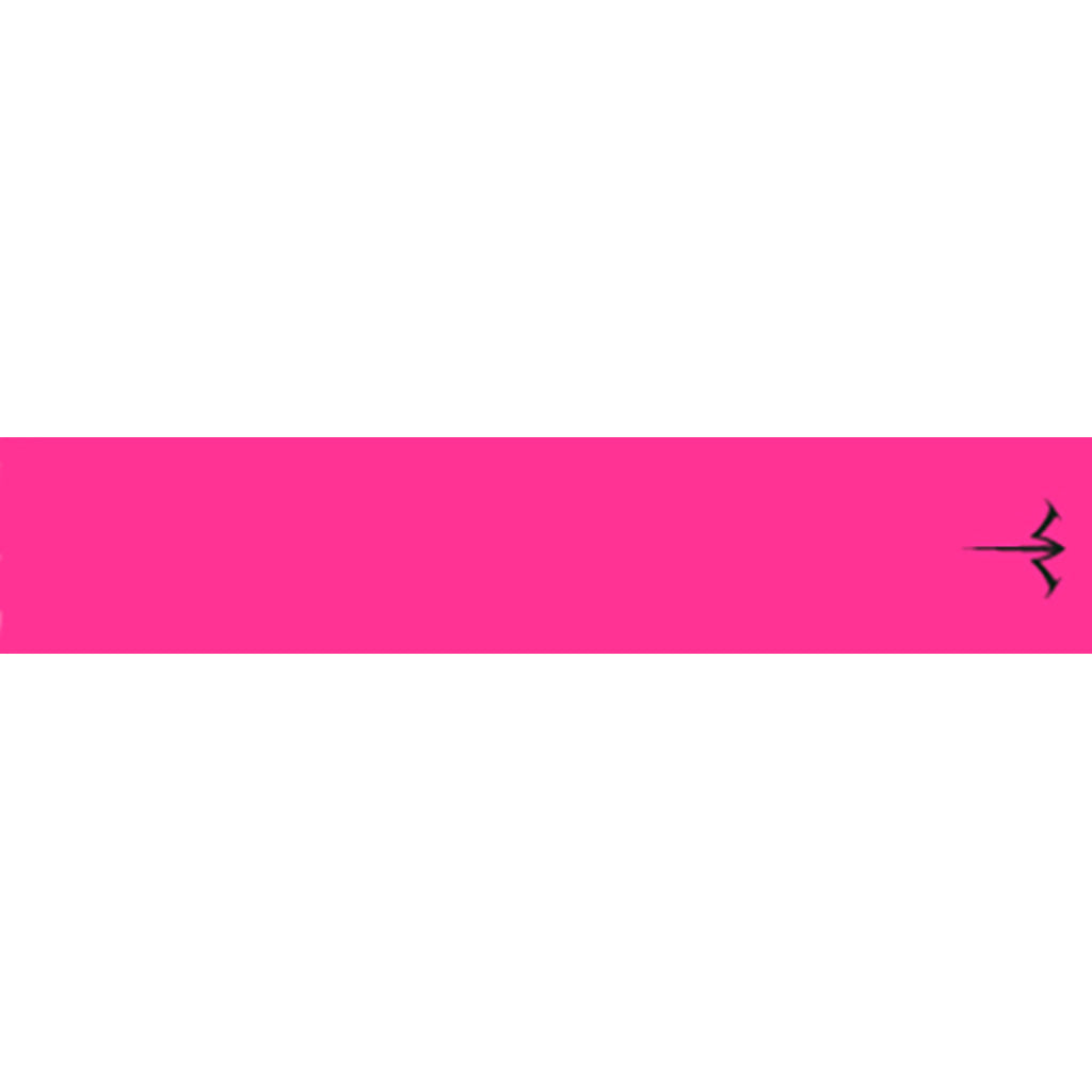 White Water Archery 5 in. x 1.125 in. Solid Hot Pink Arrow Wraps 15 Pack
