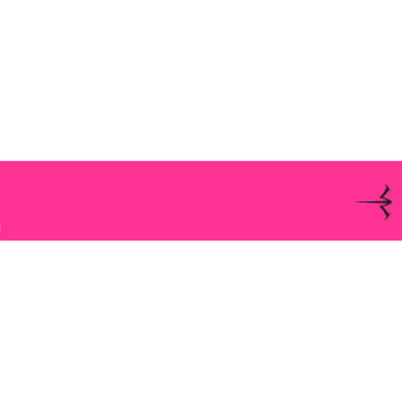 White Water Archery 5 in. x 1.125 in. Solid Hot Pink Arrow Wraps 15 Pack