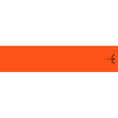 White Water Archery Neon Orange Arrow Wraps 5x1.125 in. 15-Pack