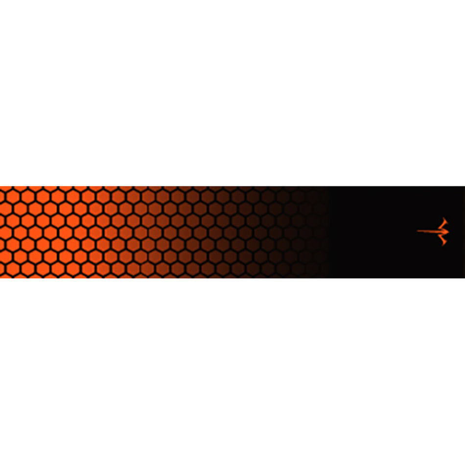 White Water Archery Fade Orange Honeycomb Arrow Wraps 5x1.125 in. 15-Pack
