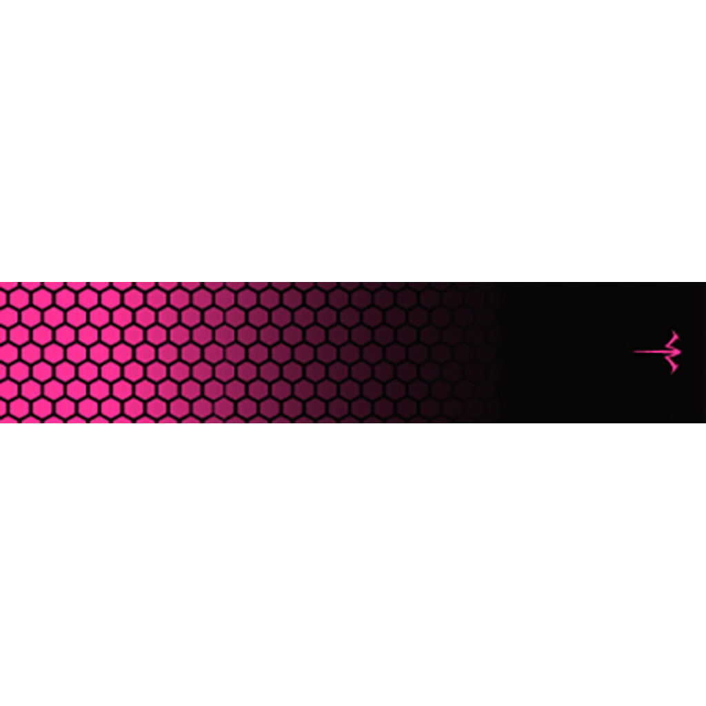 White Water Archery Fade Hot Pink Honeycomb Arrow Wraps 5x1.125 in. 15-Pack
