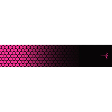 White Water Archery Fade Hot Pink Honeycomb Arrow Wraps 5x1.125 in. 15-Pack