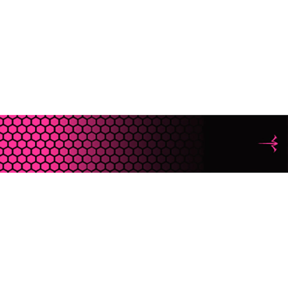White Water Archery Fade Hot Pink Honeycomb Arrow Wraps 5x1.125 in. 15-Pack