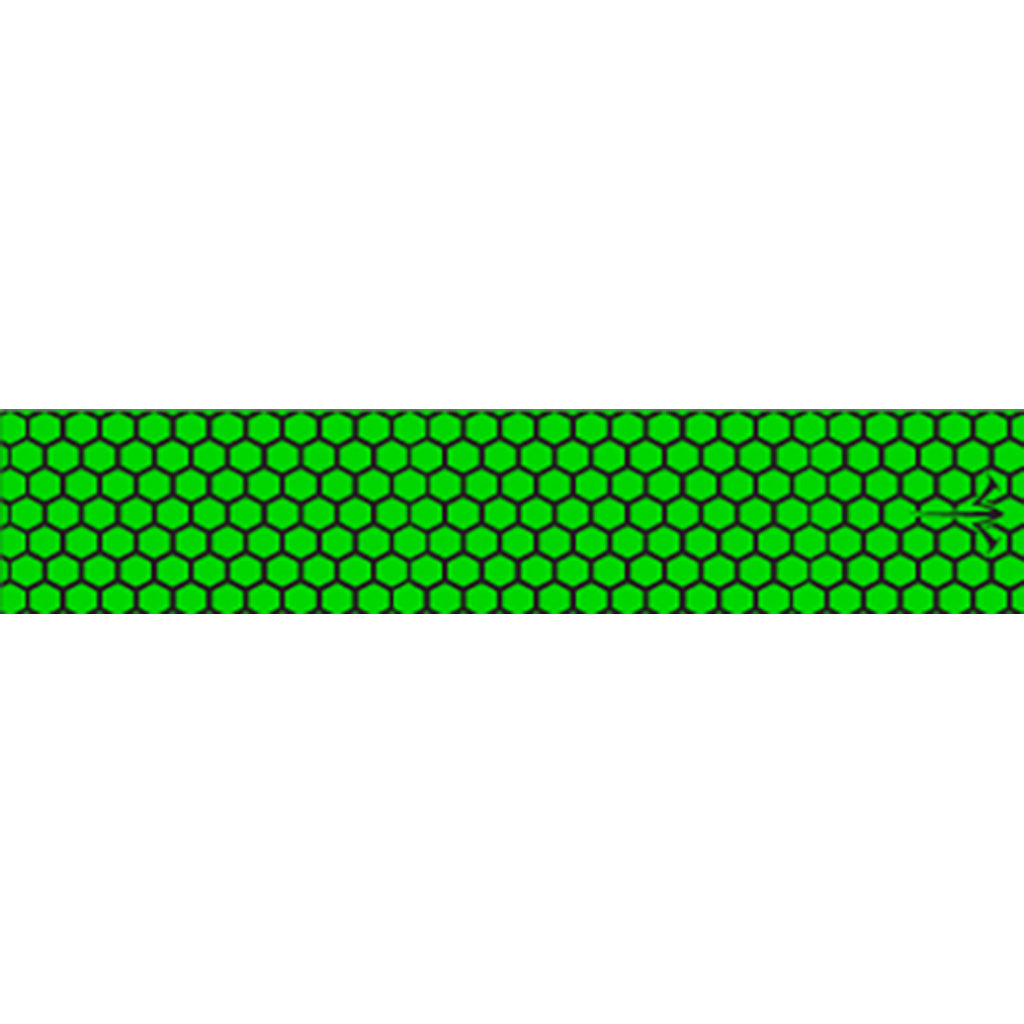 White Water Archery Open Flo Green Honeycomb Arrow Wraps 5x1.125 in. 15-Pack