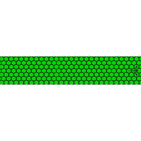 White Water Archery Open Flo Green Honeycomb Arrow Wraps 5x1.125 in. 15-Pack