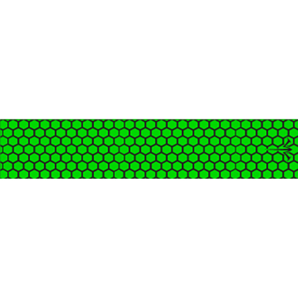 White Water Archery Open Flo Green Honeycomb Arrow Wraps 5x1.125 in. 15-Pack