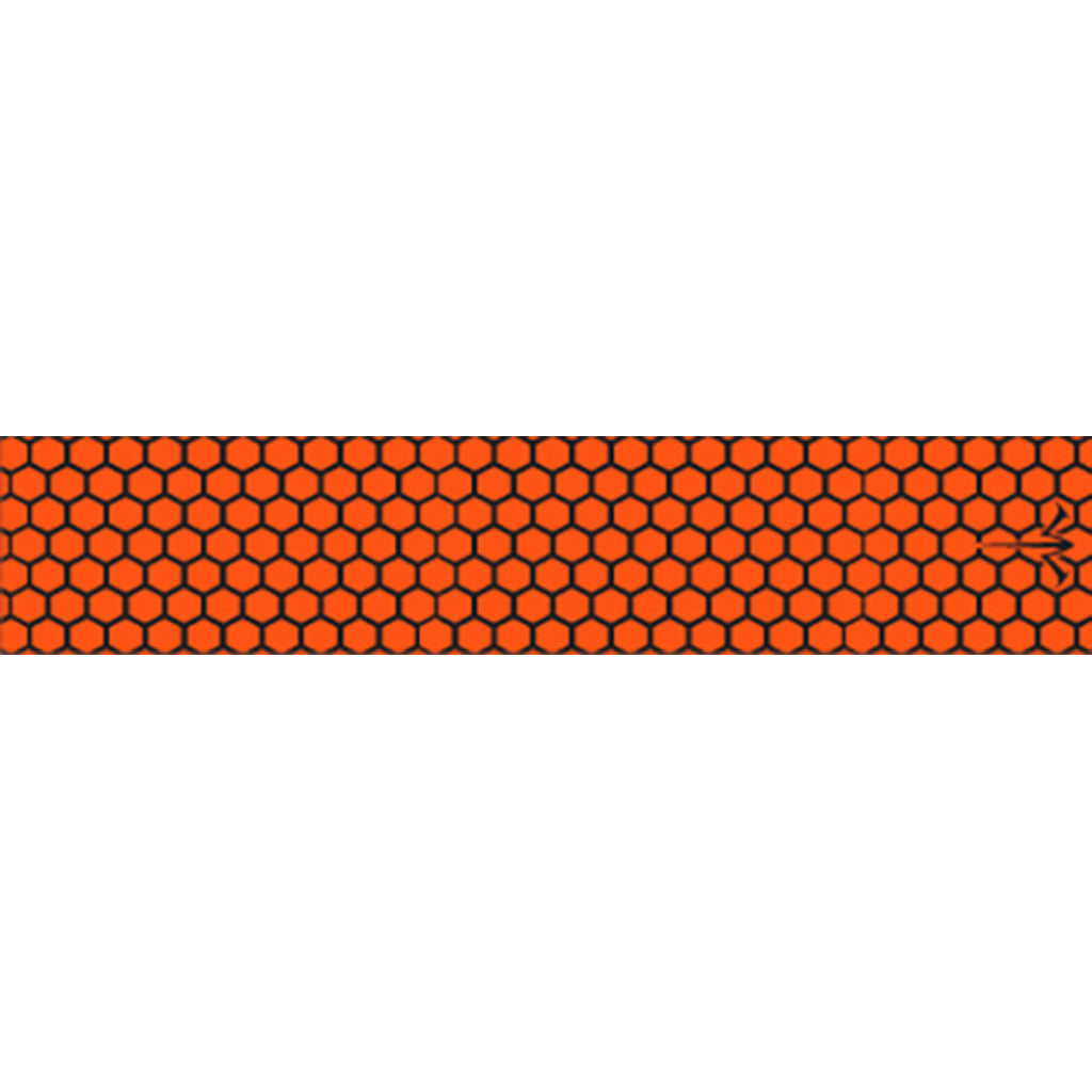 White Water Archery Open Flo Orange Honeycomb Arrow Wraps 5x1.125 in. 15-Pack