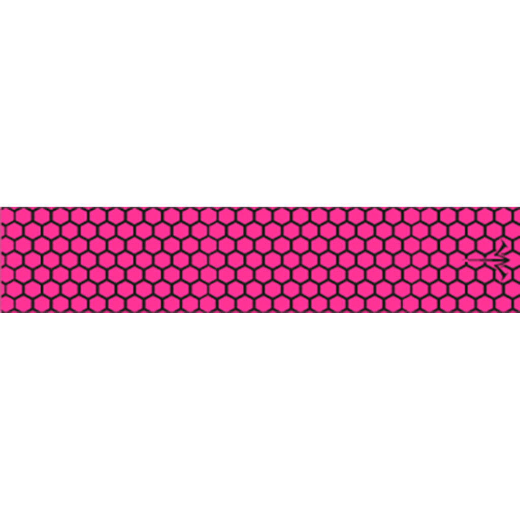 White Water Archery Open Hot Pink Honeycomb Arrow Wraps 5x1.125 in. 15-Pack
