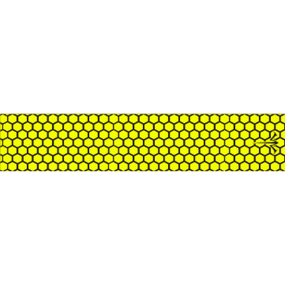 White Water Archery Open Flo Yellow Honeycomb Arrow Wraps 5x1.125 in. 15-Pack