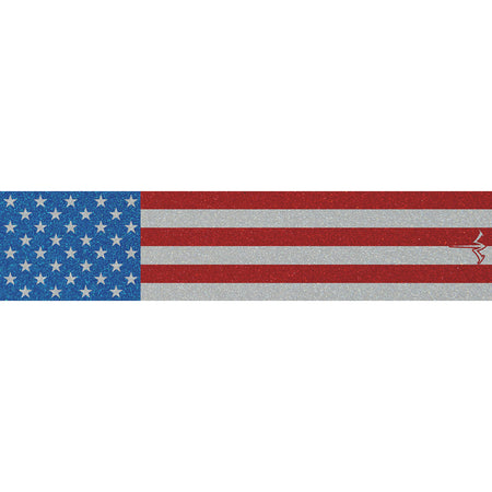 White Water Archery American Flag High-Visibility Reflective Arrow Wraps 5x1.125 in. 15-Pack