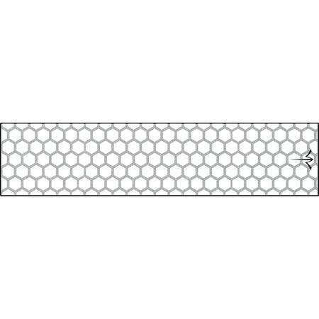 White Water Archery White Honeycomb High-Visibility Reflective Arrow Wraps 5x1.125 in. 15-Pack