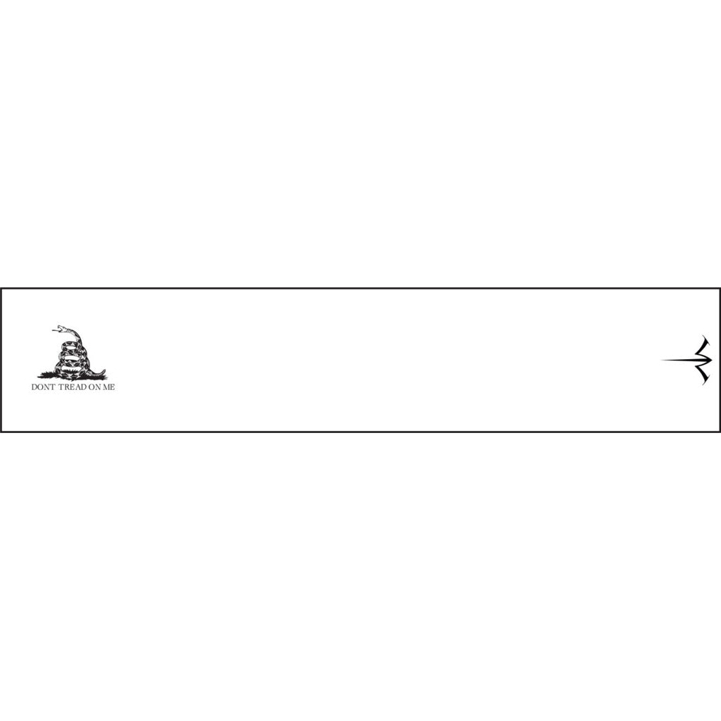 White Water Archery Gadsden Design White Arrow Wraps 5x1.125 in. 15-Pack