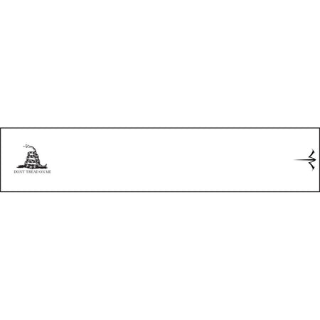 White Water Archery Gadsden Design White Arrow Wraps 5x1.125 in. 15-Pack