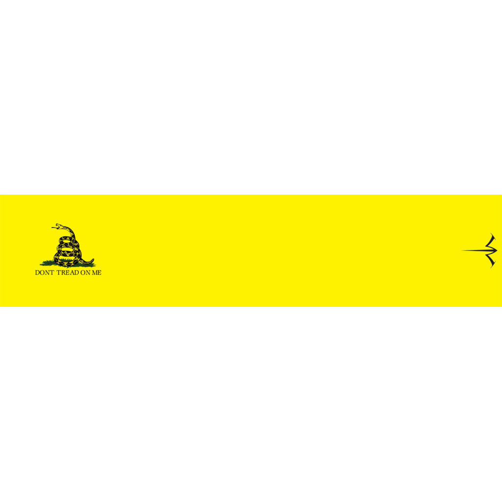 White Water Archery Arrow Wraps in Gadsden Yellow 5 in. x 1.125 in. Pack of 15