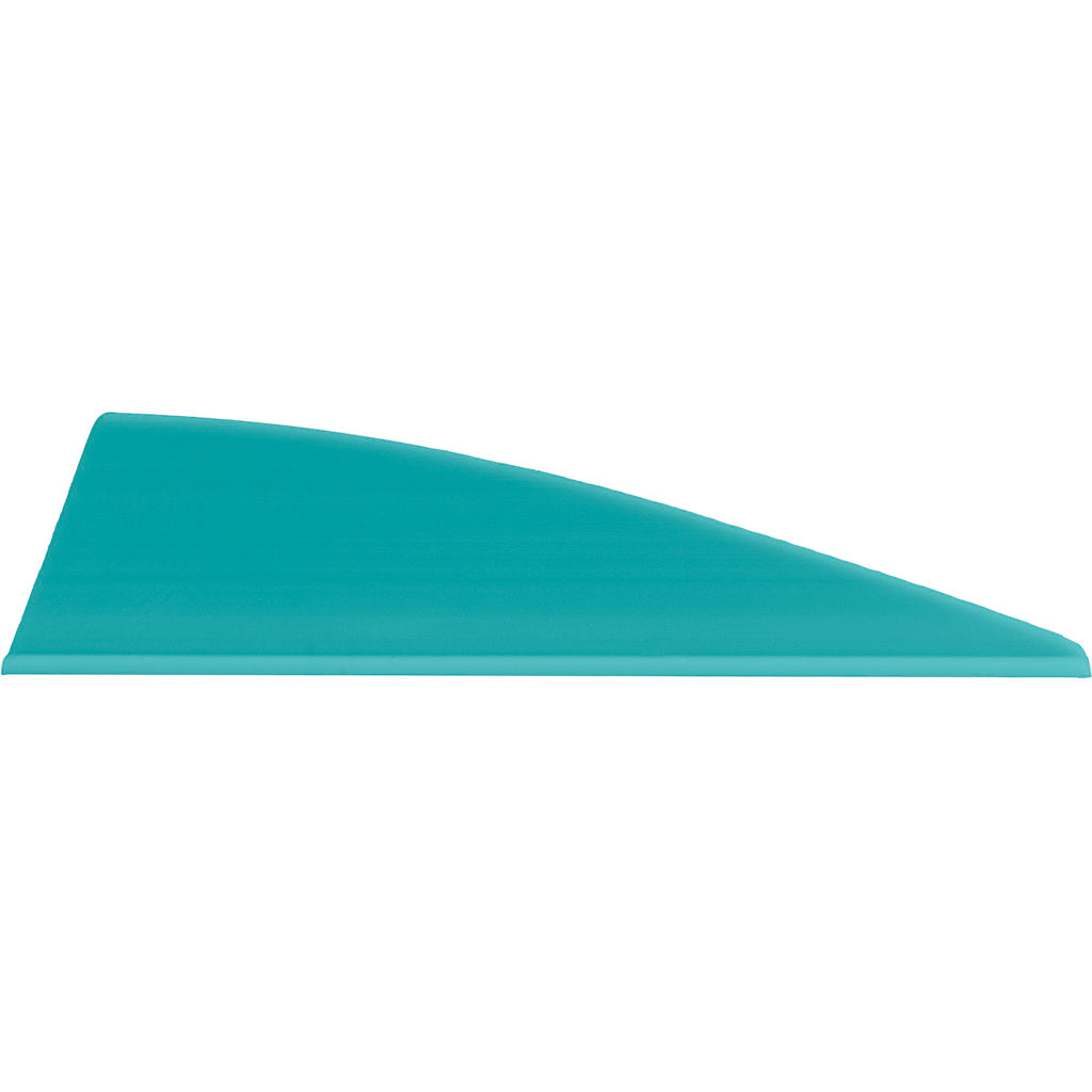 TAC Vanes Driver High Profile Broadhead Vanes Turquoise 100 Count