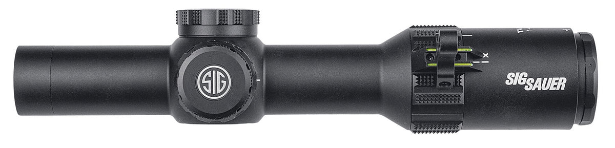 SIG SAUER TANGO4 1-4x24mm Black 30mm 300BLK Horseshoe Illuminated 0.5 MOA Riflescope