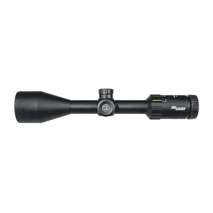 SIG Sauer Whiskey3 4-12X50mm 1 In Tube Black SFP Illuminated Hellfire Quadplex Scope