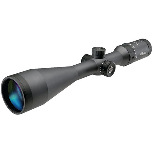 WHISKEY5 2.4-12x56mm 30mm Tube Black SFP Hellfire Triplex Illuminated 0.1 MRAD Adj Riflescope