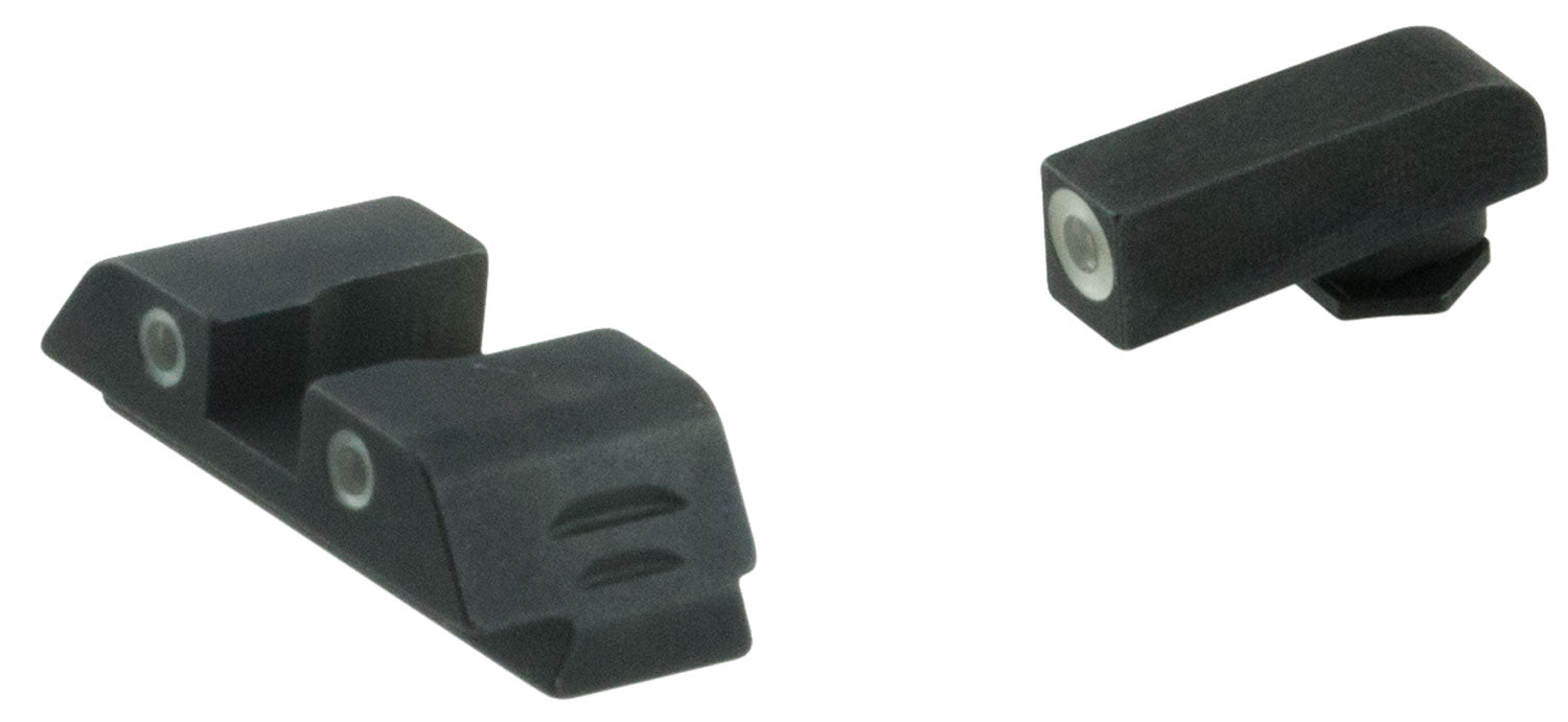 AmeriGlo GL5113 Classic Tritium Sight Set Green White Outline for Glock Gen 5 9mm 40 MOS