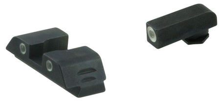 AmeriGlo GL5113 Classic Tritium Sight Set Green White Outline for Glock Gen 5 9mm 40 MOS