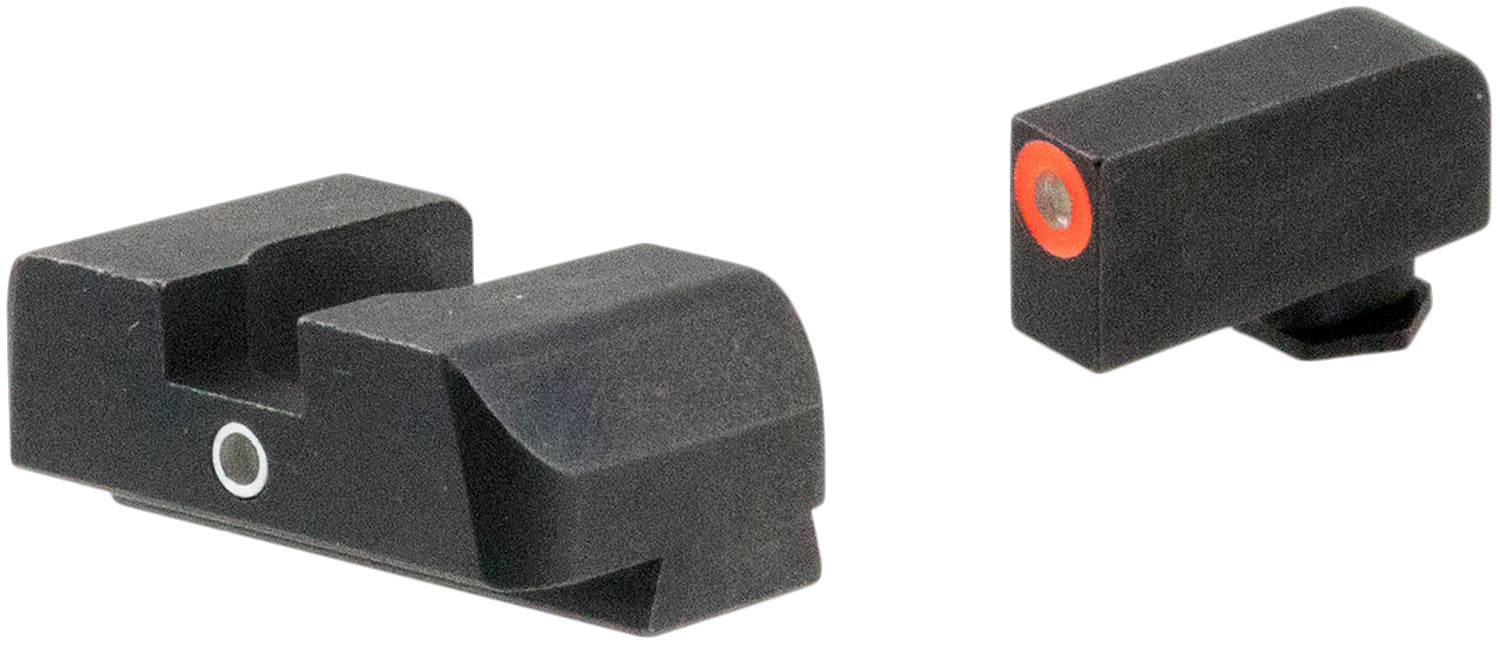 AmeriGlo GL5201 i-Dot Tritium Sight Set Glock Gen 5 9mm 40 Green Orange Front Green Rear