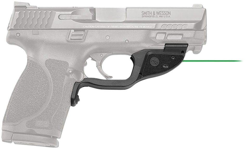 Crimson Trace 0174501 S&W M&P M2.0 Green Laser Laserguard Black
