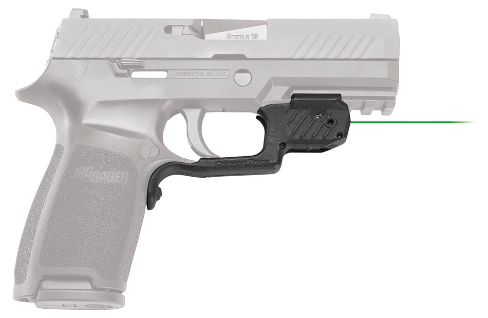 Crimson Trace Sig P320 M17 M18 Green Laser Laserguard 0177801 Black Polymer