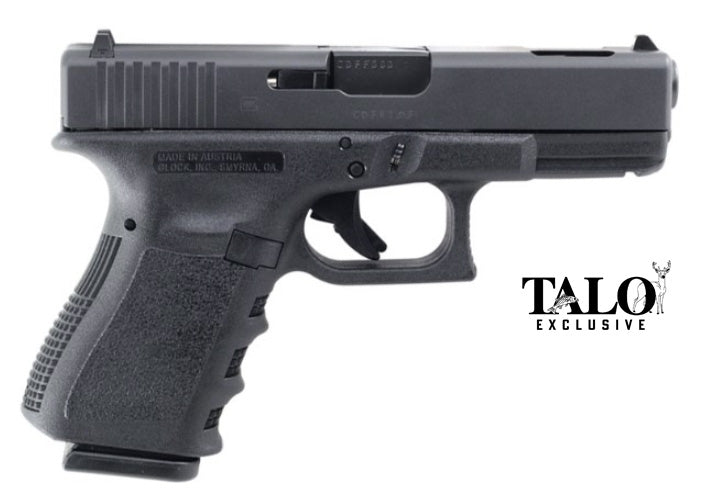 19C Gen3 9mm 4.02" Blk 10-rd TALO