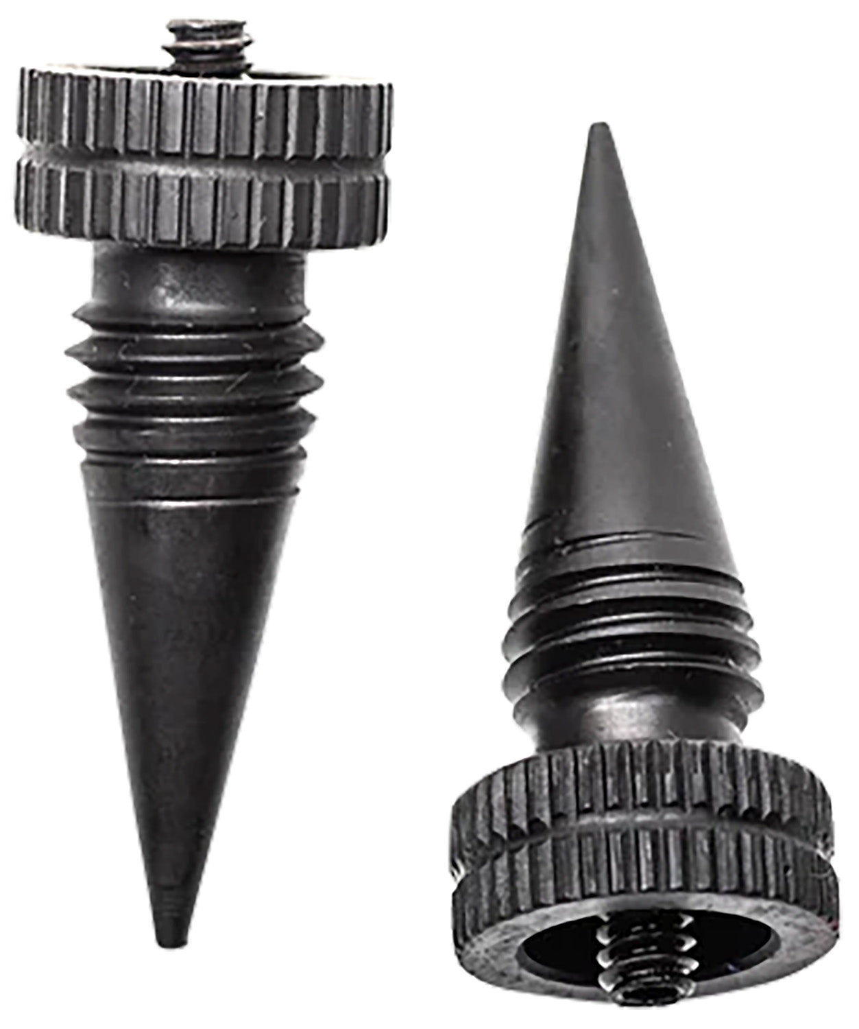 Accu-Tac LRS0200 Black Oxide Aluminum Spike Feet Set for LR-10 Bi-Pod