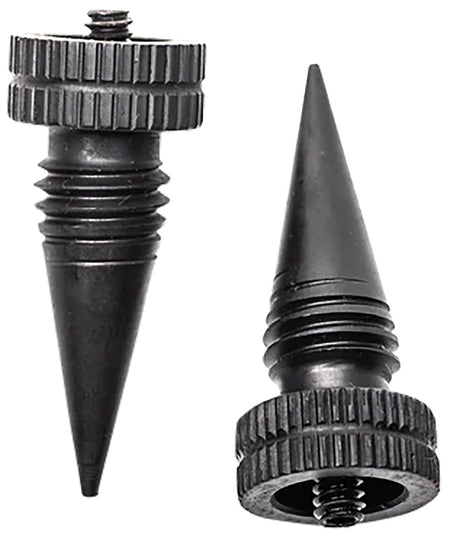 Accu-Tac LRS0200 Black Oxide Aluminum Spike Feet Set for LR-10 Bi-Pod
