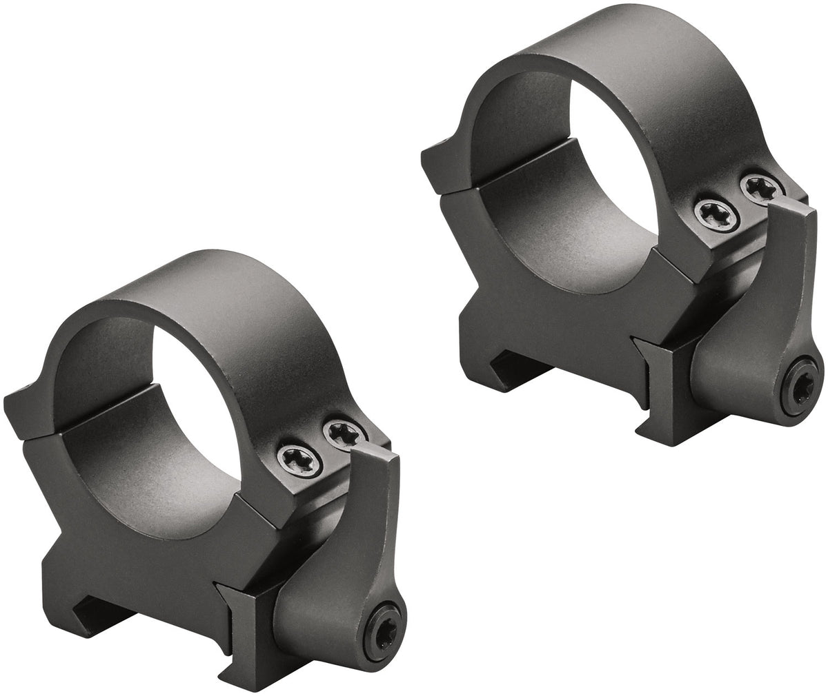 Leupold 174065 QRW2 Cross-Slot Quick Release Matte Black 1" Low Scope Rings