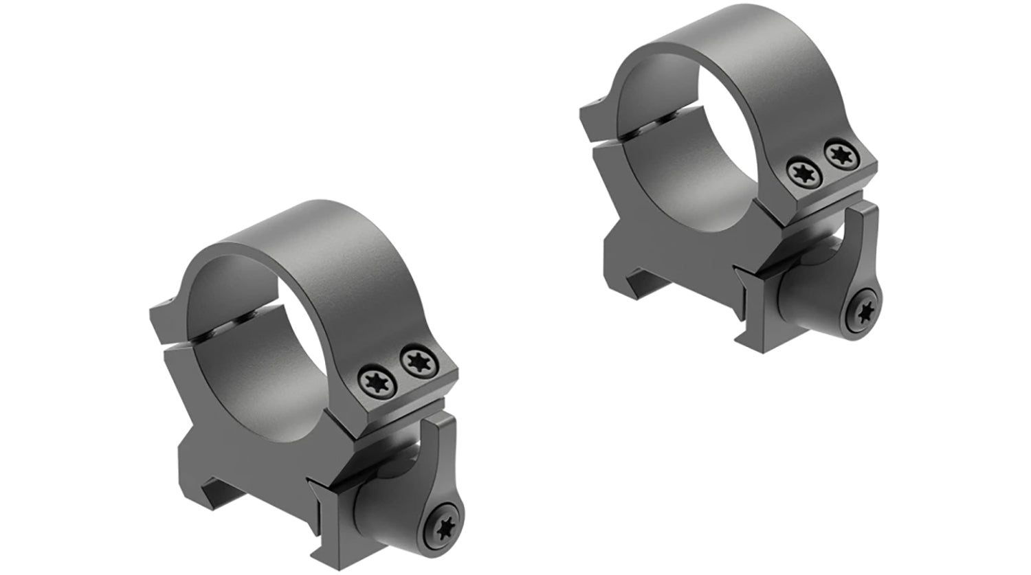 Leupold 174068 QRW2 Cross-Slot Quick Release Matte Black 1" Medium Scope Rings